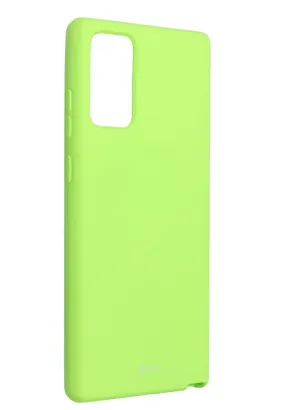 Futerał Roar Colorful Jelly Case - do Samsung Galaxy Note 20 Limonka