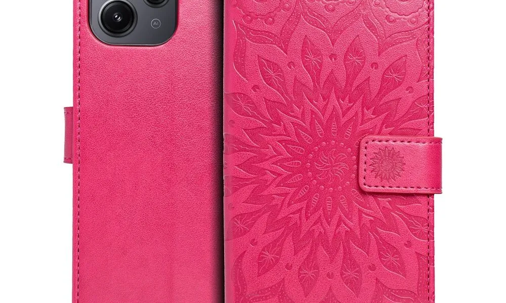 Kabura MEZZO Book do XIAOMI Redmi 12 4G / 12 5G mandala magenta