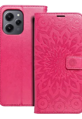 Kabura MEZZO Book do XIAOMI Redmi 12 4G / 12 5G mandala magenta