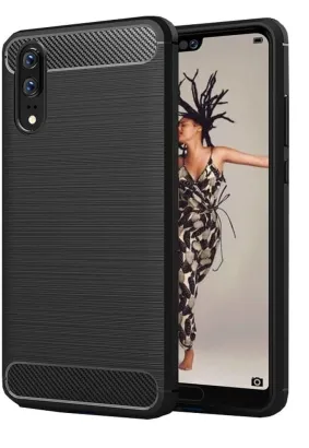 Futerał CARBON do HUAWEI P20 Pro czarny