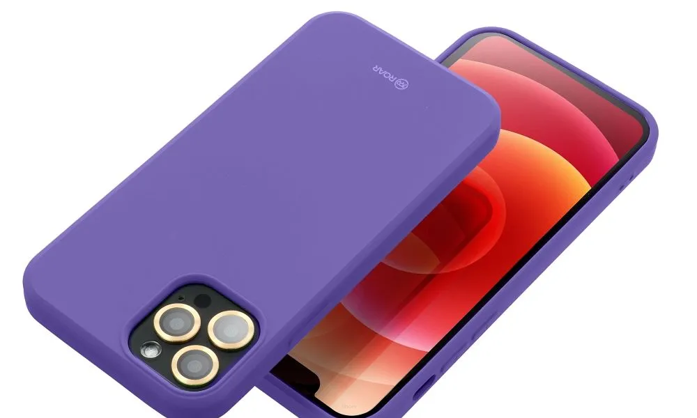 Futerał Roar Colorful Jelly Case - do Samsung Galaxy S23 Ultra Fioletowy