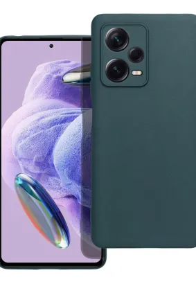 Futerał MATT do XIAOMI Redmi Note 12 Pro Plus 5G ciemnozielony