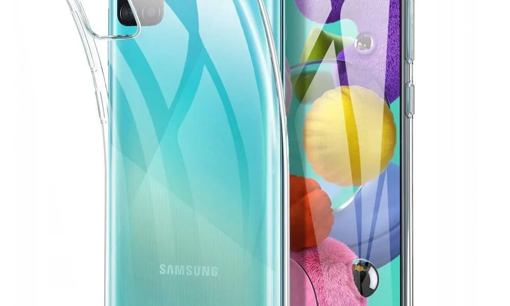 Futerał Back Case Ultra Slim 0,5mm do SAMSUNG Galaxy M51