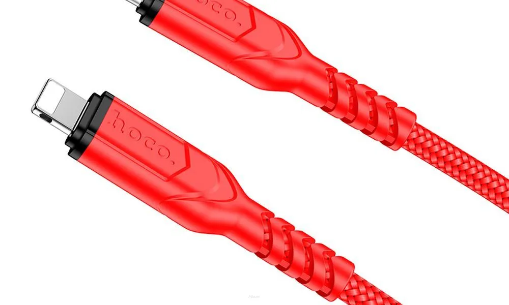 HOCO kabel Typ C do Lightning PD 3A 20W X59 2 m czerwony