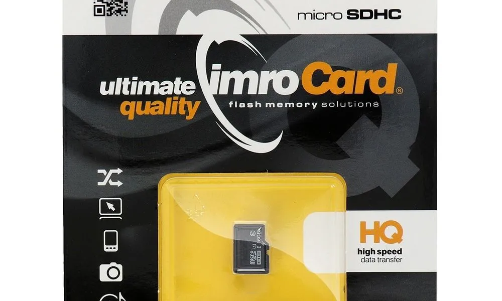 Karta Pamięci IMRO microSD 16GB CLASS 10 UHS I 100MB/s