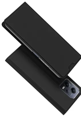 DUX DUCIS Skin Pro - futerał z klapką do Redmi Note 12 5G czarny