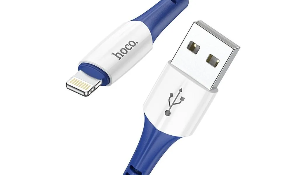 HOCO kabel USB A do Lightning 2,4A X70 1 m niebieski