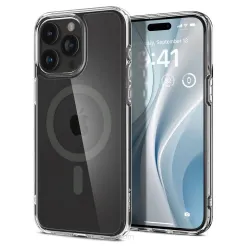 Futerał SPIGEN Ultra Hybrid kompatybilny z Mag Safe do IPHONE 15 PRO MAX frost black