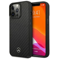 Oryginalne Etui MERCEDES Hardcase MEHCP13XRCABK do iPhone 13 PRO MAX (Carbon Fiber Dynamic / czarny)