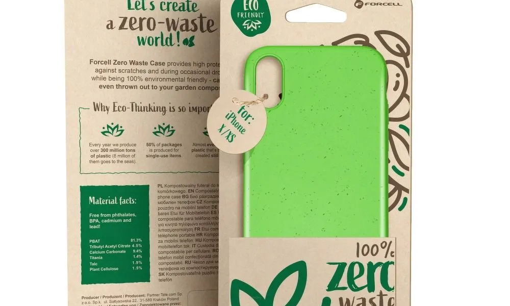 Futerał Forcell BIO - Zero Waste Case do SAMSUNG A42 5G zielony