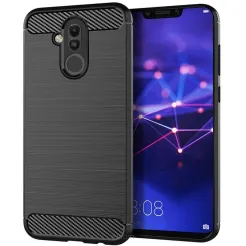 Futerał CARBON do HUAWEI Mate 20 Lite czarny