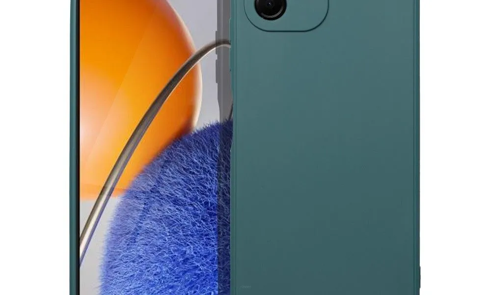 Futerał MATT do HUAWEI Nova Y61 4G ciemnozielony