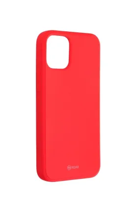 Futerał Roar Colorful Jelly Case - do iPhone 12 Mini Brzoskwiniowy