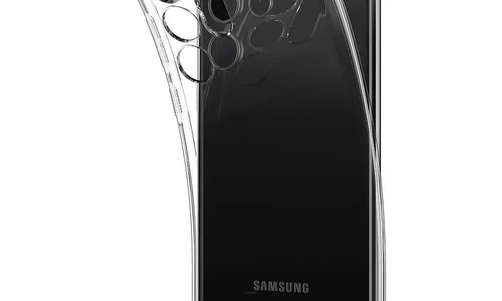 Futerał SPIGEN Luqid Crystal do SAMSUNG S22 ULTRA transparent