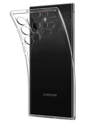 Futerał SPIGEN Luqid Crystal do SAMSUNG S22 ULTRA transparent