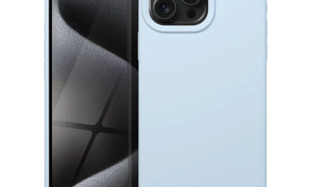 Futerał Roar Cloud-Skin - do iPhone 15 Pro Max Jasnoniebieski