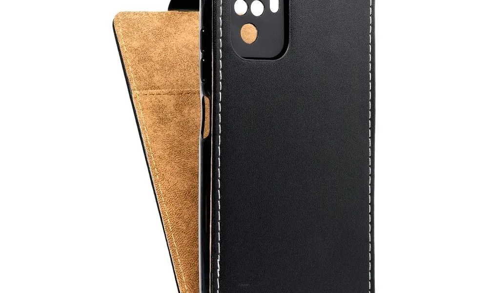 Kabura SLIM FLEXI FRESH pionowa do XIAOMI Redmi Note 10 / 10S czarna