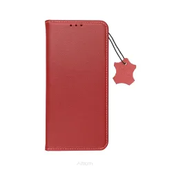 Kabura SMART PRO Book skórzana do XIAOMI Redmi Note 12S bordowy