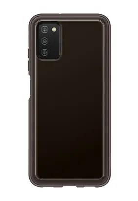 Oryginalny Futerał Clear Cover EF-QA038TBEGEU Samsung Galaxy A03s czarny blister