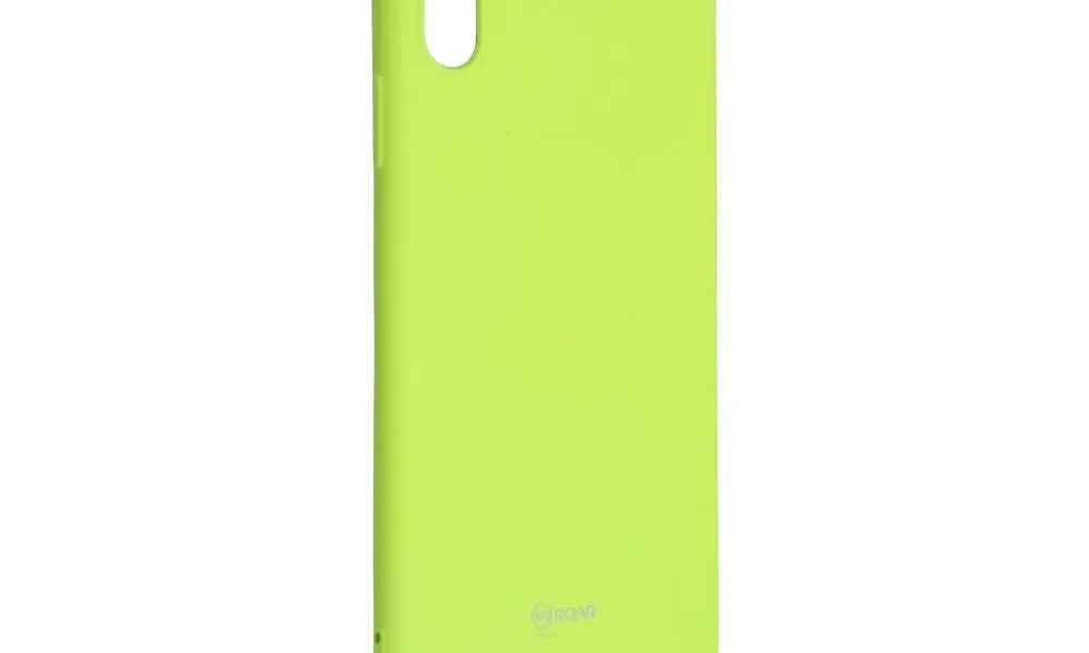 Futerał Roar Colorful Jelly Case - do iPhone XS Max Limonka