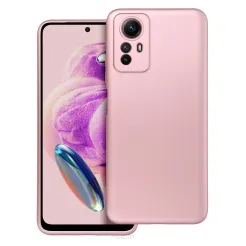 Futerał METALLIC do XIAOMI Redmi Note 12S różowy