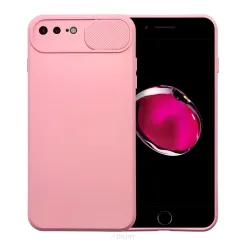 Futerał SLIDE do IPHONE 7 Plus / 8 Plus jasnoróżowy