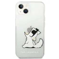 Oryginalne Etui KARL LAGERFELD Hardcase KLHCP14SCFNRC do iPhone 14 (Choupette Eat / transparent)