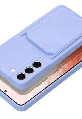 Futerał CARD CASE do SAMSUNG A55 5G fioletowy