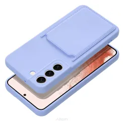 Futerał CARD CASE do SAMSUNG A55 5G fioletowy