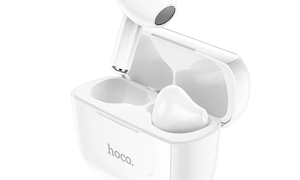 HOCO słuchawki bezprzewodowe / bluetooth stereo Clear Sound TWS EW12 białe EOL