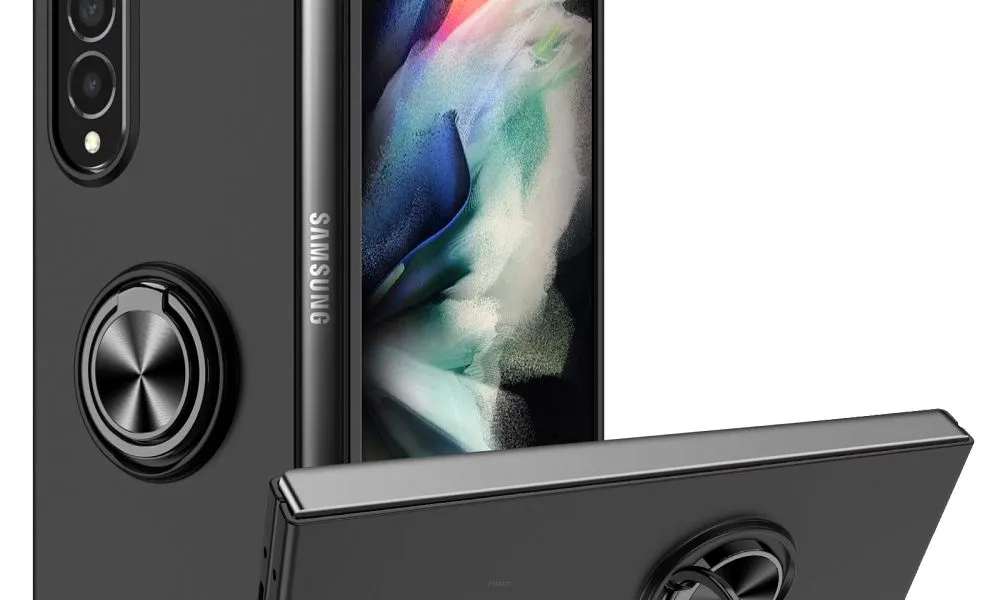 Futerał KONG RING dla SAMSUNG Galaxy Z Fold 3 5G czarny