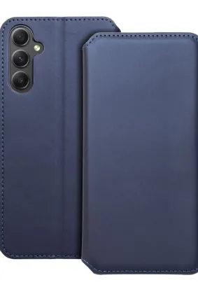 Kabura Dual Pocket do SAMSUNG A34 5G granatowy