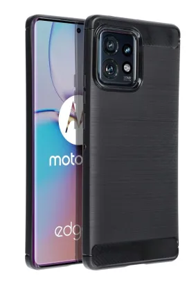 Futerał CARBON do MOTOROLA EDGE 40 Pro czarny