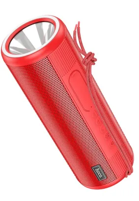 HOCO głośnik bluetooth z latarka HC11 Bora sport czerwony