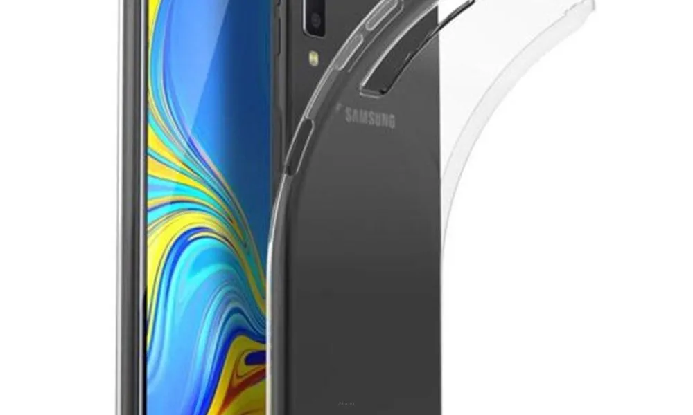 Futerał BACK CASE ULTRA SLIM 0,5 mm do SAMSUNG A7 2018 ( A750 )