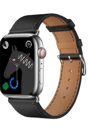 HOCO pasek do Apple Watch 38/40/41mm Elegant leather WA17 czarny