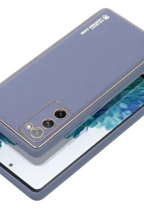 Futerał LEATHER Case skórzany do SAMSUNG Galaxy A05S niebieski