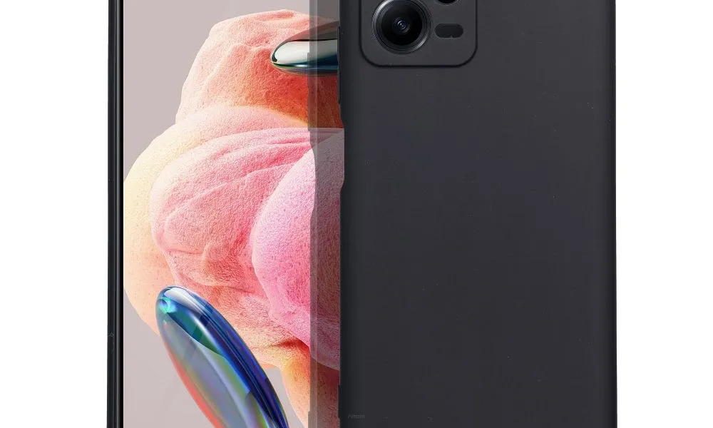 Futerał MATT do XIAOMI Redmi Note 12 5G czarny