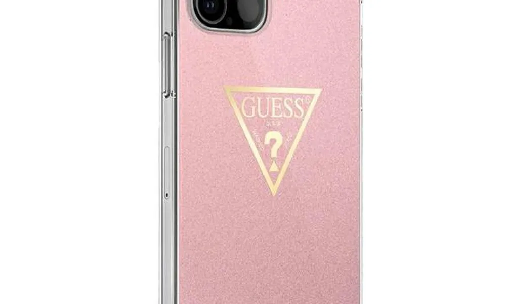 Oryginalne Etui GUESS Hardcase GUHCP12SPCUMPTPI do iPhone 12 MINI (Kolekcja Metallic / różowy)