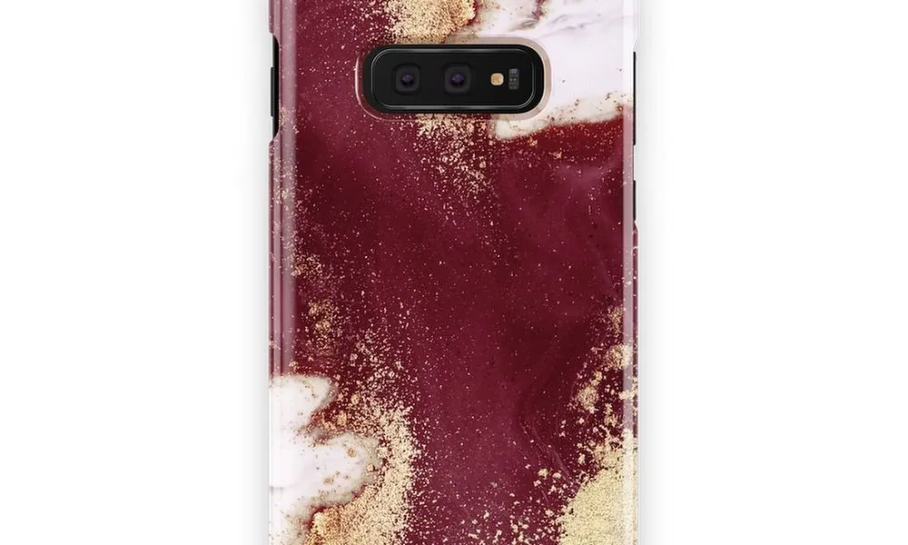 iDeal of Sweden do Samsung S10e Golden Burgundy Marble