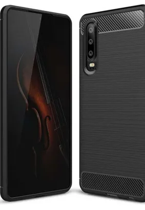 Futerał CARBON do HUAWEI P30 czarny