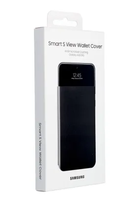 Oryginalny Futerał S View Wallet Cover EF-EA336PBEGEE Samsung Galaxy A33 5G czarny blister