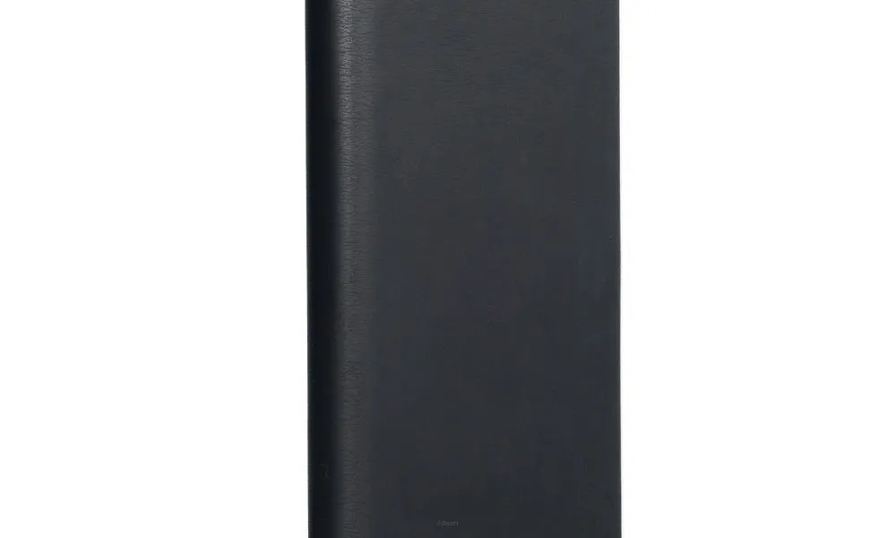 Kabura Forcell LUNA Book Silver do SAMSUNG A02s czarny