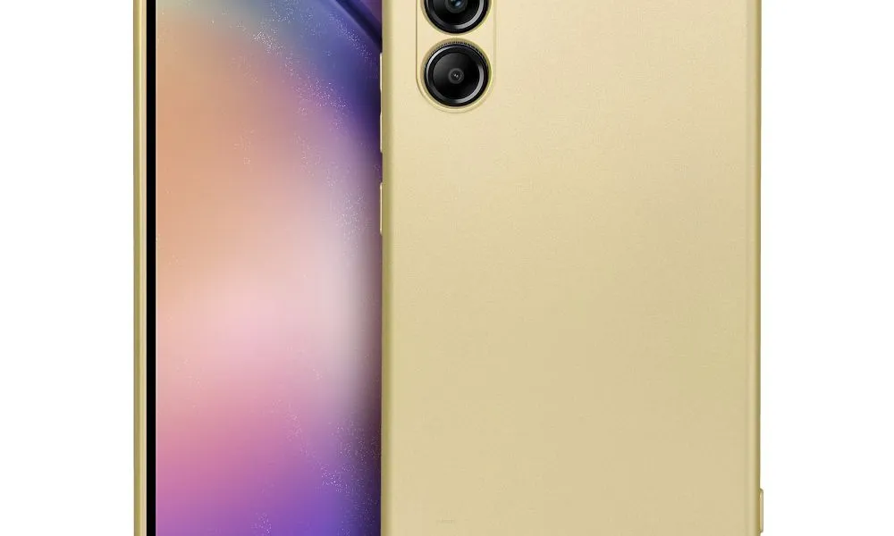 Futerał METALLIC do SAMSUNG A54 5G złoty