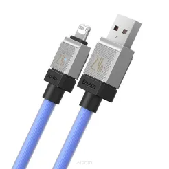 BASEUS kabel USB do Apple Lightning 8-pin CoolPlay 2,4A 2m niebieski CAKW000503