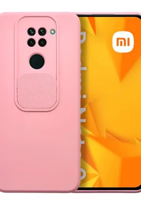 Futerał SLIDE do XIAOMI Redmi Note 9 jasnoróżowy