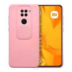 Futerał SLIDE do XIAOMI Redmi Note 9 jasnoróżowy