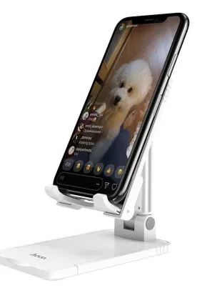 HOCO uchwyt biurkowy na tablet lub telefon Carry PH29A ( 4,7" - 10" ) biały