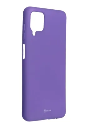 Futerał Roar Colorful Jelly Case - do Samsung Galaxy A12 / M12 / F12 Fioletowy