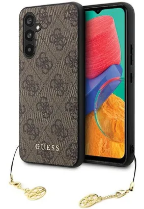 GUESS futerał do SAMSUNG S23 FE GUHCS23FEGF4GBR (4G Charm) brązowy